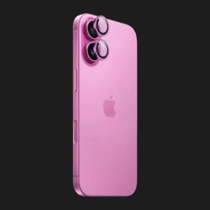 Захисне скло iLera для камери iPhone 16/ 16 Plus (Pink)