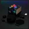 Розумна система освітлення Nanoleaf Shapes Ultra Black Hexagons Starter Kit, Apple Homekit, 9шт (Black)