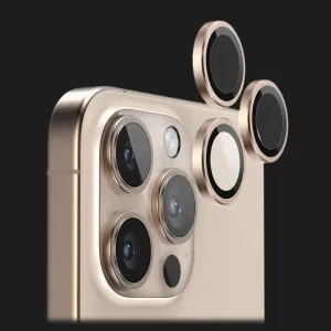 Захисне скло 9:42 для камери iPhone 16 Pro/16 Pro Max (Desert Titanium) в Хмельницькому