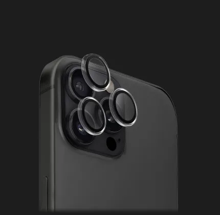 Защитное стекло SKLO для камеры iPhone 16 Pro/16 Pro Max (Clear)