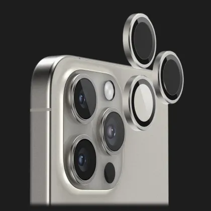 Защитное стекло 9:42 для камеры iPhone 16 Pro/16 Pro Max (Natural Titanium) во Львове