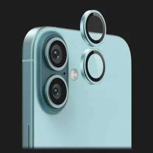 Захисне скло 9:42 для камери iPhone 16/16 Plus (Green) в Хмельницькому