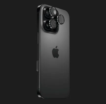 Захисне скло iLera для камери iPhone 16 Pro/ 16 Pro Max (Black Titanium)