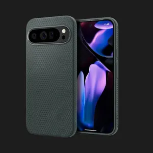 Чехол Spigen Liquid Air для Google Pixel 9 Pro XL (Abyss Green) в Александрии