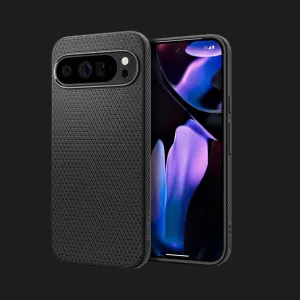 Чехол Spigen Liquid Air для Google Pixel 9 Pro XL (Matte Black) в Александрии