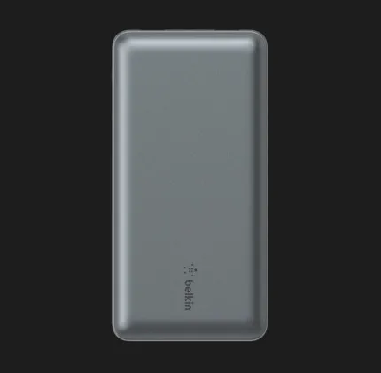 Зарядное устройство для Power Bank Belkin 20000mAh, 15W, Dual USB-A, USB-C (Gray)