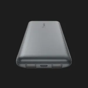 Зарядний пристрій Power Bank Belkin 10000mAh, 15W Dual USB-A, USB-C (Gray) в Хмельницькому
