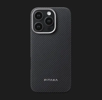 Чехол Pitaka MagEZ Case 6 для iPhone 16 Pro Max (Black/Grey Twill)
