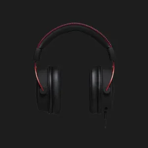 Игровая гарнитура HyperX Cloud Alpha mini-jack/dual 3.5мм, 1.2м/2м (Black/Red) (UA) в Сваляве
