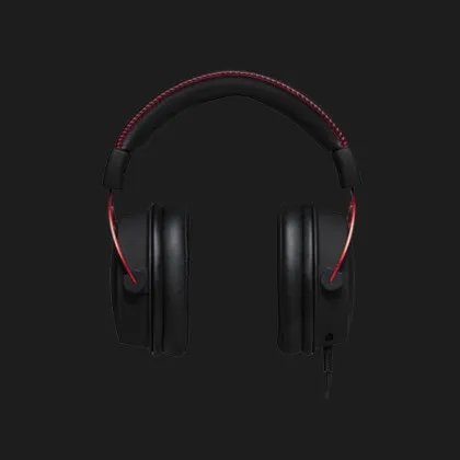 Ігрова гарнітура HyperX Cloud Alpha mini-jack/dual 3.5мм, 1.2м/2м (Black/Red) в Києві