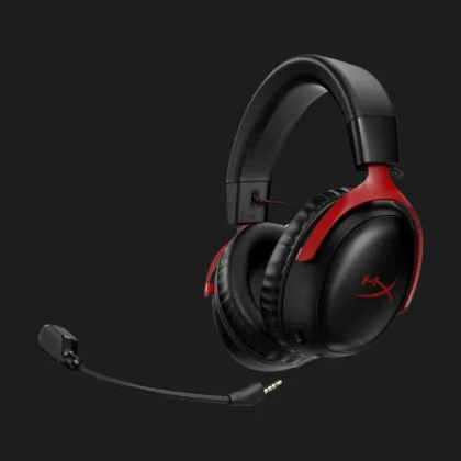 Ігрова гарнітура HyperX Cloud III WL (Black/Red) у Запоріжжі