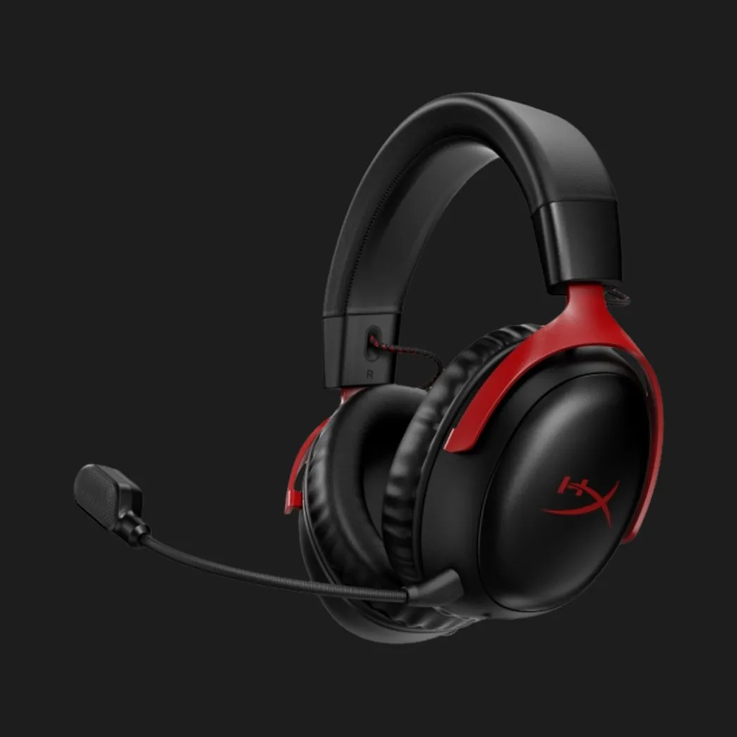 Игровая гарнитура HyperX Cloud III WL (Black/Red) (UA)