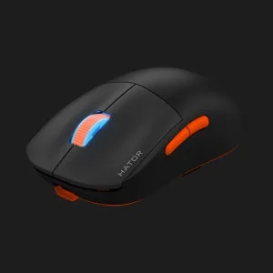 Ігрова миша HATOR Quasar 2 PRO wireless (HTM560BO) (Black/Orange) (UA) в Бродах