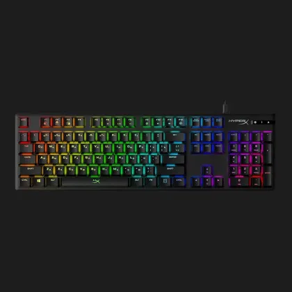 Клавіатура ігрова HyperX Alloy Origins 104key Red USB (Black) у Запоріжжі