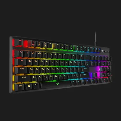 Клавіатура ігрова HyperX Alloy Origins 104key Red USB (Black) у Запоріжжі