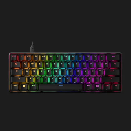 Клавіатура ігрова HyperX Alloy Origins 60 61key Red USB (Black) у Запоріжжі