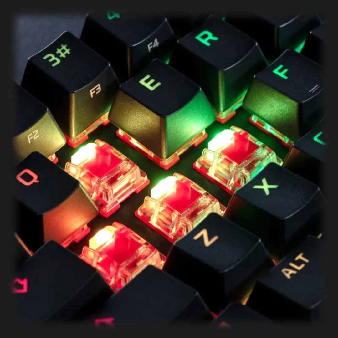 Клавіатура игрова HyperX Alloy Origins 60 61key Red USB (Black) (UA)