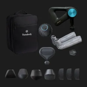 Набір для масажу PRO GYM ZONE BASIC + RecoversAir, розмір S + MINI black в Хмельницькому