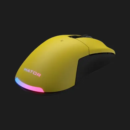 Миша бездротова Hator Pulsar 2 Pro Wireless (Yellow) (HTM-532)