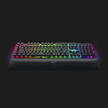 Клавіатура ігрова RAZER BlackWidow V4, Green Switch, UKR (Black) (RZ03-04690100-R3M1)