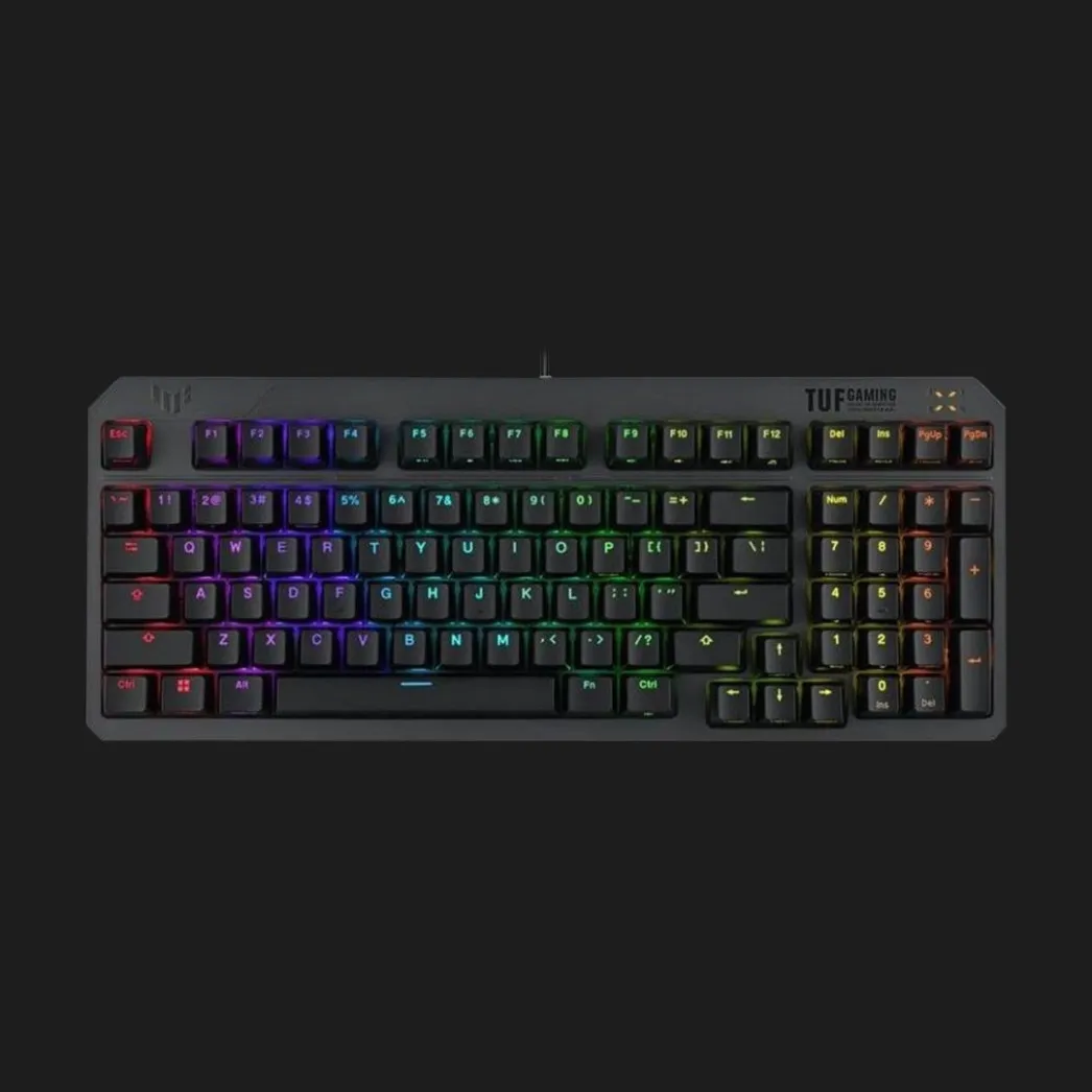 Клавіатура ігрова ASUS TUF Gaming K3 Gen II, EN/UK (Black) (UA)