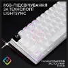 Клавиатура игровая Logitech G PRO X 60 TKL GX Optical Tactile (White)