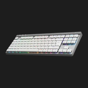 Клавiатура ігрова Logitech G515 Lightspeed TKL (White) (UA)