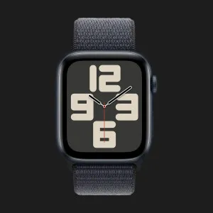 Apple Watch SE 2 GPS 44mm Midnight Aluminium Case with Ink Sport Loop (MXEP3) 2024 (Ultra)