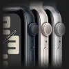 Apple Watch SE 2 GPS 40mm Silver Aluminium Case with Denim Sport Band (S/M) (MXEC3) 2024