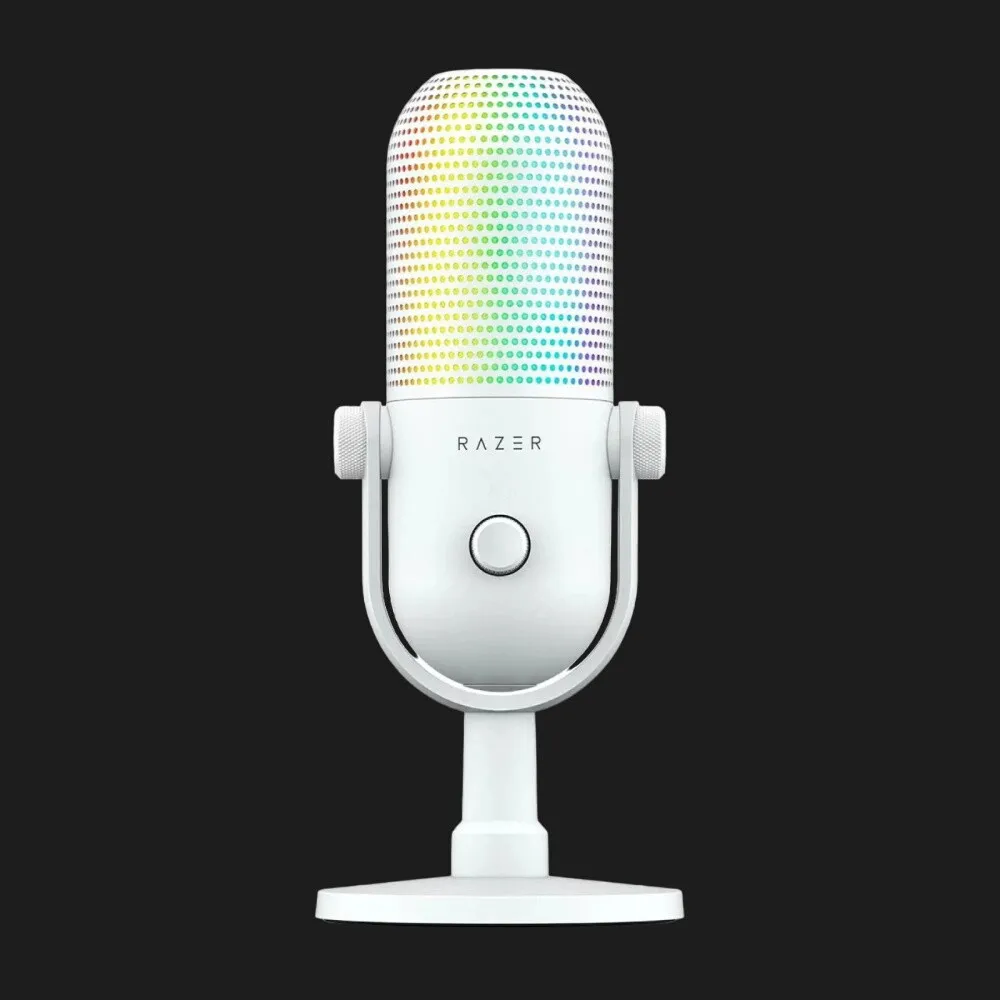 Микрофон Razer Seiren V3 Chroma (White) (RZ19-05060200-R3M1) (UA)