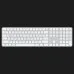 Повнорозмірна клавіатура Apple Magic Keyboard with Touch ID USB–C (White) (2024) (MXK73)