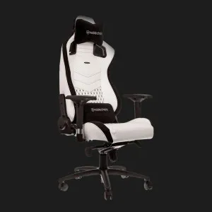 Крісло для геймерів Noblechairs EPIC (White/Black) (UA)