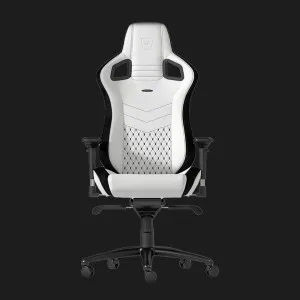 Крісло для геймерів Noblechairs EPIC (White/Black) (UA)