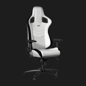 Крісло для геймерів Noblechairs EPIC (White/Black) (UA)
