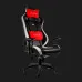Кресло для геймеров Noblechairs EPIC Real Leather (Black/White/Red) (UA)