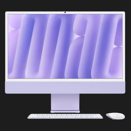 Apple iMac 24 with Retina 4.5K, Apple M4, 512GB, 10 CPU / 10 GPU, 24GB RAM, Purple (Z1K7) (2024) в Києві