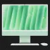 Apple iMac 24 with Retina 4.5K, Apple M4, 256GB, 8 CPU / 8 GPU, 16GB RAM, Green (MWUE3) (2024)