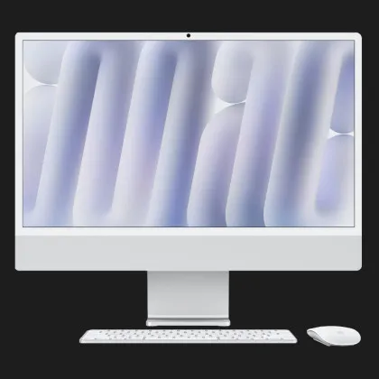 Apple iMac 24 with Retina 4.5K, Apple M4, 256GB, 10 CPU / 10 GPU, 16GB RAM, Silver (MWUU3) (2024) в Бердичеве