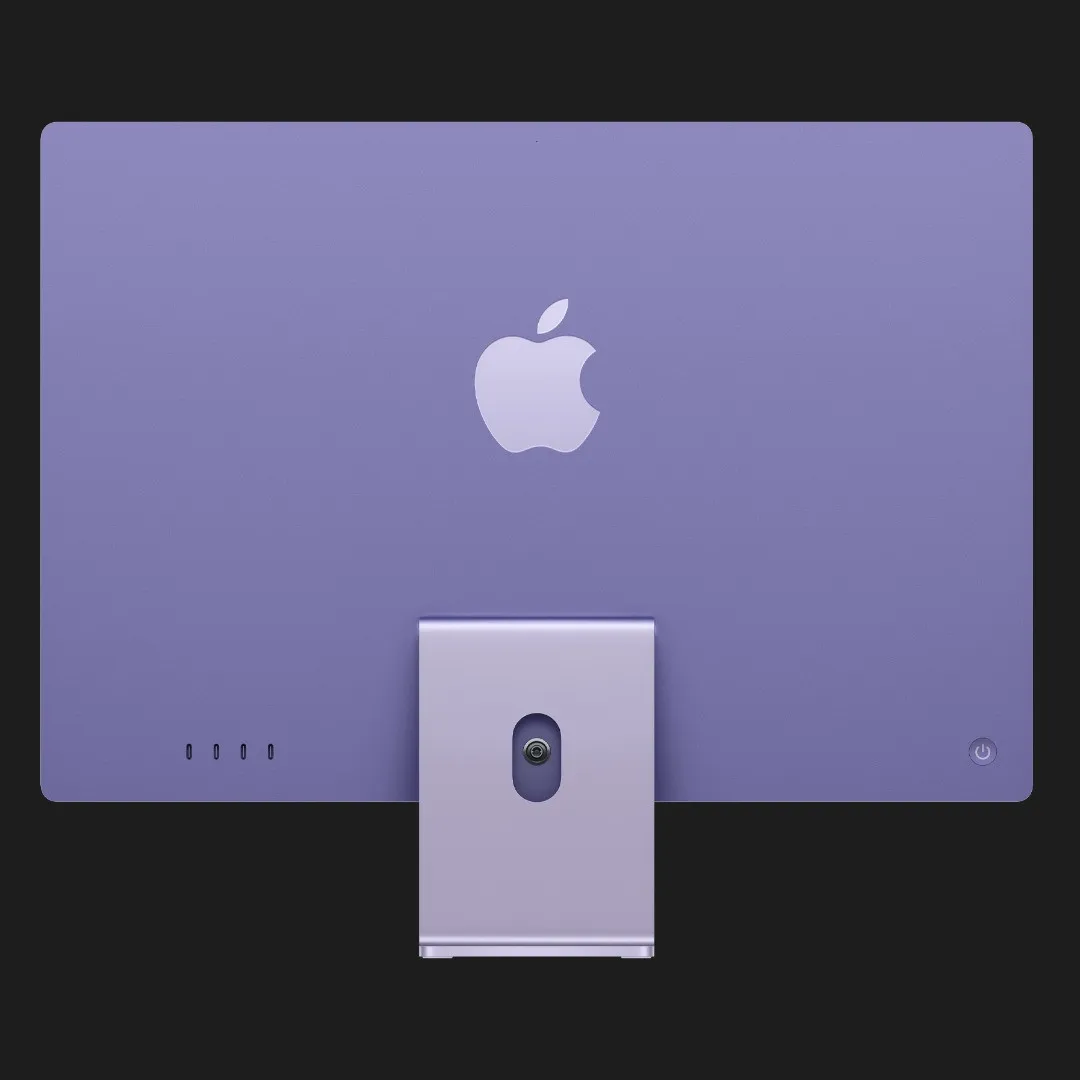 Apple iMac 24 with Retina 4.5K, Apple M4, 512GB, 10 CPU / 10 GPU, 16GB RAM, Purple (MWV73) (2024)