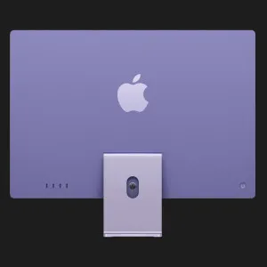 Apple iMac 24 with Retina 4.5K, Apple M4, 512GB, 10 CPU / 10 GPU, 16GB RAM, Purple (MWV73) (2024)