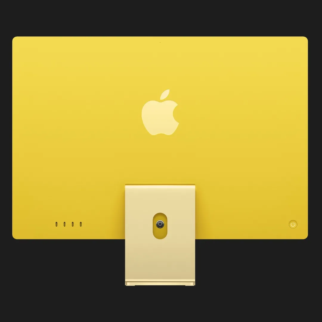 Apple iMac 24 with Retina 4.5K, Apple M4, 512GB, 10 CPU / 10 GPU, 24GB RAM, Yellow (MD2P4) (2024)