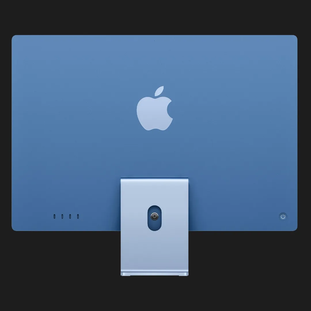 Apple iMac 24 with Retina 4.5K, Apple M4, 512GB, 10 CPU / 10 GPU, 24GB RAM, Blue (MD2T4) (2024)