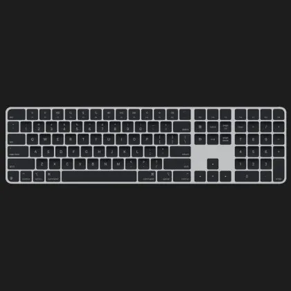 Повнорозмірна клавіатура Apple Magic Keyboard with Touch ID USB–C (Black) (2024) (MXK83) в Києві