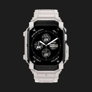 Чехол-ремешок Spigen Rugged Armor Pro для Apple Watch 42mm 2024 (Dune Beige) в Сваляве
