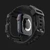 Чохол-ремінець Spigen Rugged Armor Pro для Apple Watch 42mm 2024 (Matte Black)