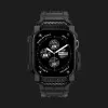 Чохол-ремінець Spigen Rugged Armor Pro для Apple Watch 42mm 2024 (Matte Black)