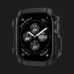 Чехол Spigen Rugged Armor для Apple Watch 2024 42mm (Matte Black) в Сваляве