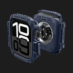 Чехол Spigen Rugged Armor для Apple Watch 2024 42mm (Navy Blue) в Сваляве