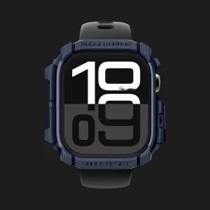 Чехол Spigen Rugged Armor для Apple Watch 2024 42mm (Navy Blue) в Сваляве