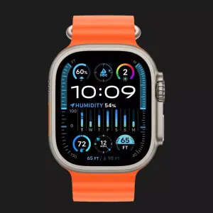 б/у Apple Watch Ultra 2, 49мм, Orange Ocean Band (MREH3) (Хорошее состояние)